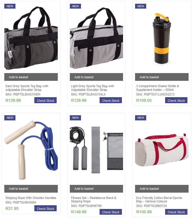 Branded health & fitness promotional products
